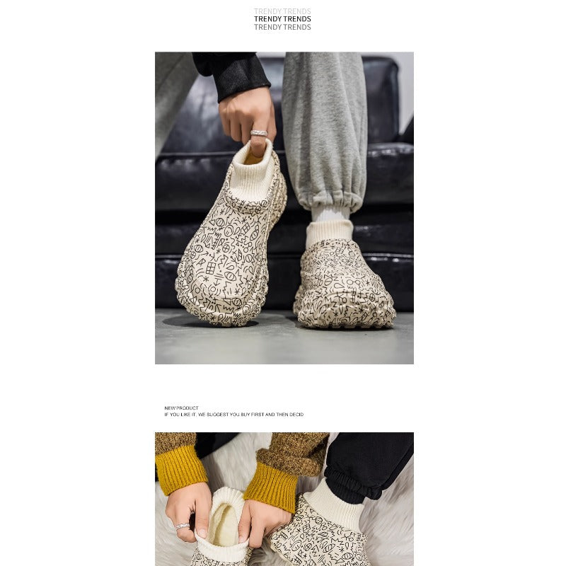 ArcticGuard Men’s Winter Snow Boots – Warm Plush Lined Non-Slip Waterproof Shoes