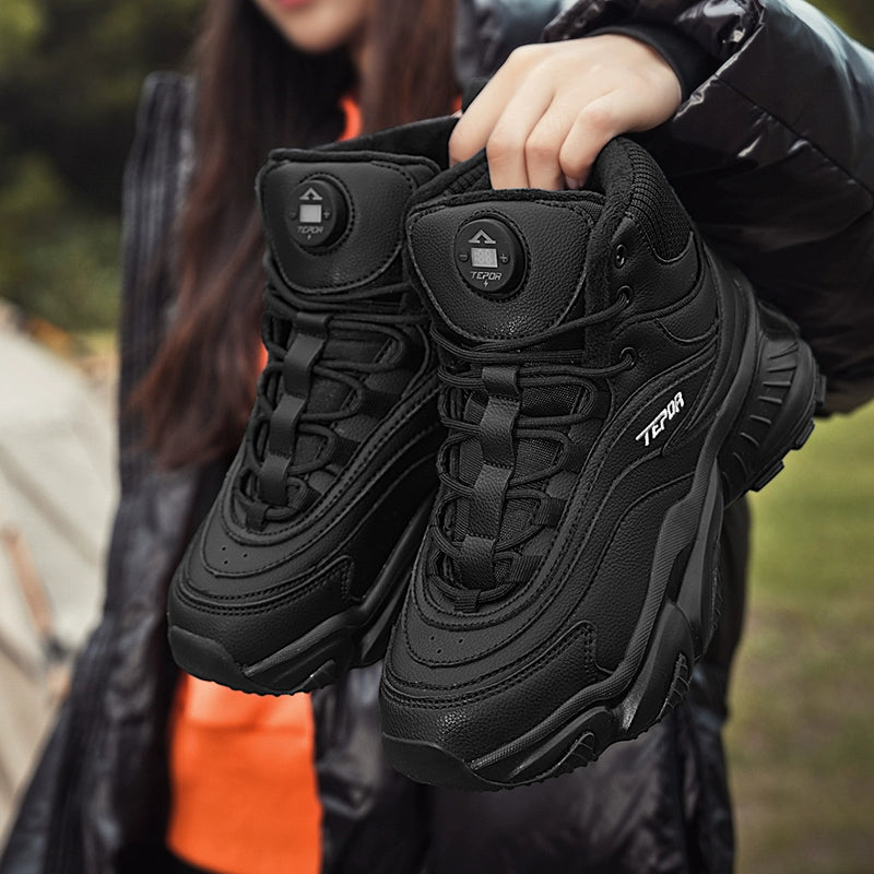 WarmStep High-Top Series – Rechargeable Heated Casual Sneakers for Men and Women