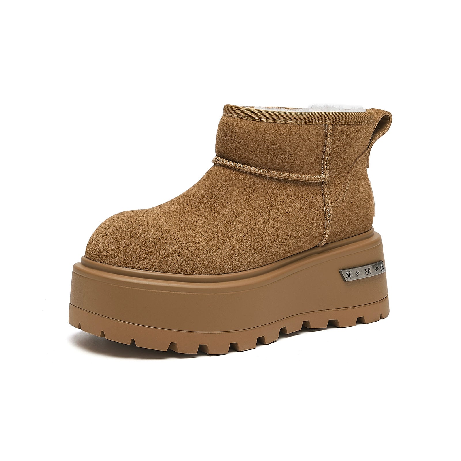 CozyStep Thick-Soled Winter Boots – Plush-Lined Non-Slip Women’s Snow Boots