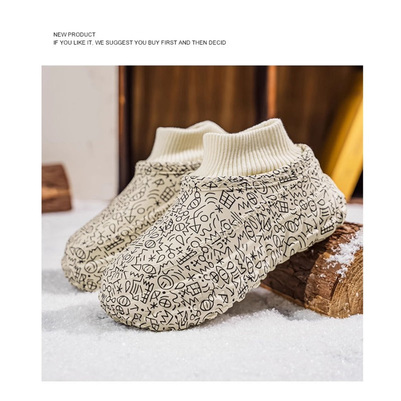 ArcticGuard Men’s Winter Snow Boots – Warm Plush Lined Non-Slip Waterproof Shoes