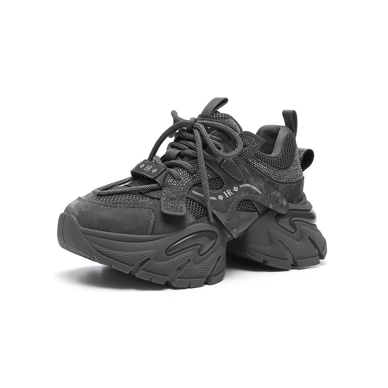 GlamStep Chunky Sneakers – Thick-Soled Fashion Sneakers for Women