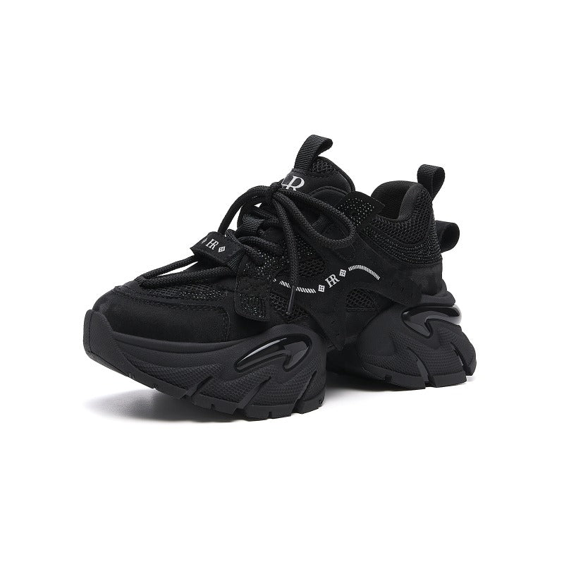 GlamStep Chunky Sneakers – Thick-Soled Fashion Sneakers for Women