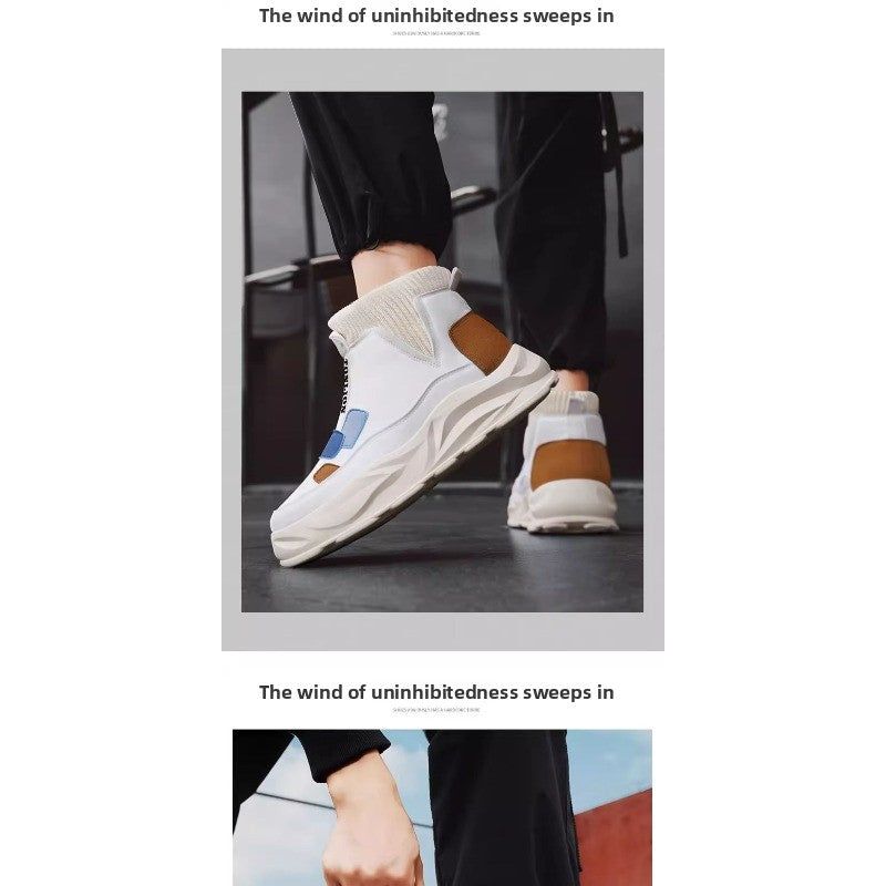 WarmStep Men’s Plush-Lined Snow Boots – Thick-Soled Winter Casual Shoes