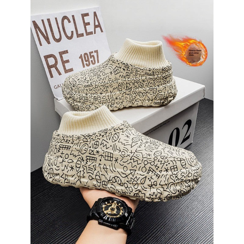 ArcticGuard Men’s Winter Snow Boots – Warm Plush Lined Non-Slip Waterproof Shoes