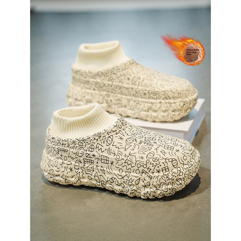 ArcticGuard Men’s Winter Snow Boots – Warm Plush Lined Non-Slip Waterproof Shoes