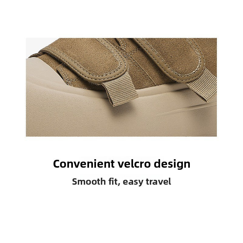 CozyStep Slip-On Platform Shoes – Thick-Soled Warm Sneakers for Women