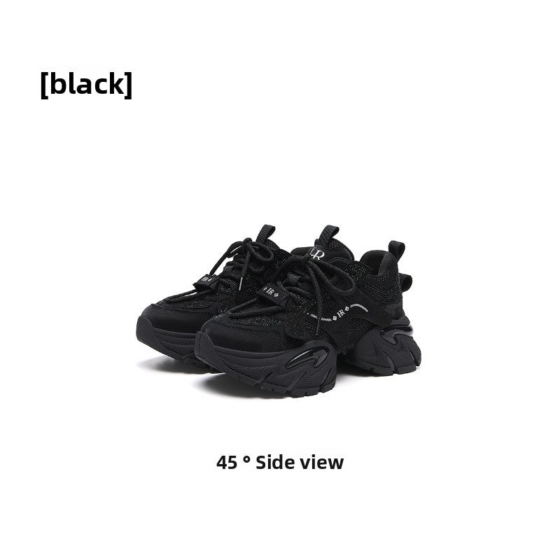 GlamStep Chunky Sneakers – Thick-Soled Fashion Sneakers for Women