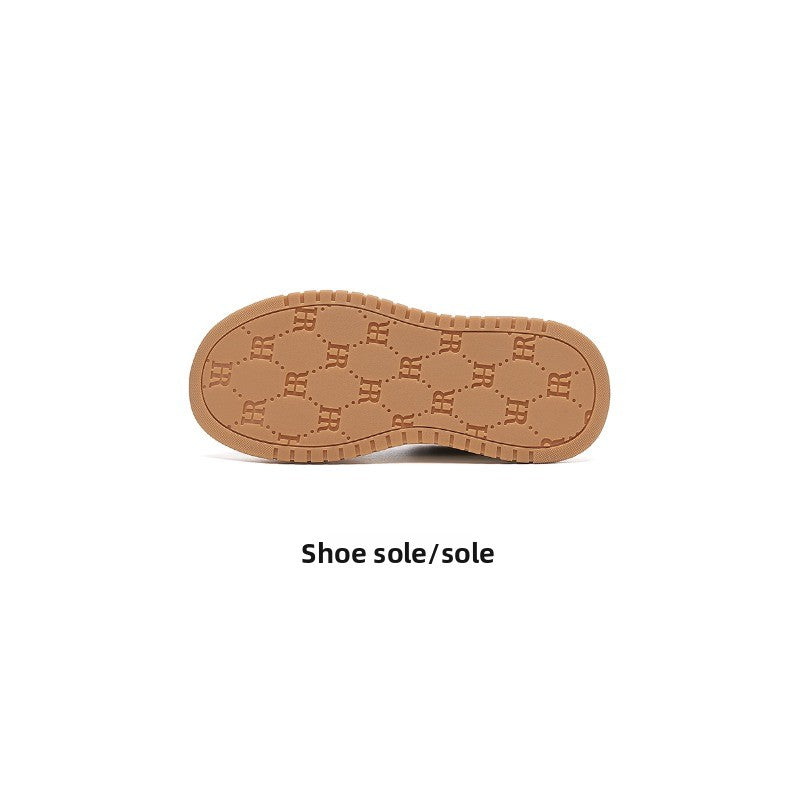 TrendLift Platform Sneakers – Suede Chunky Casual Shoes for Women