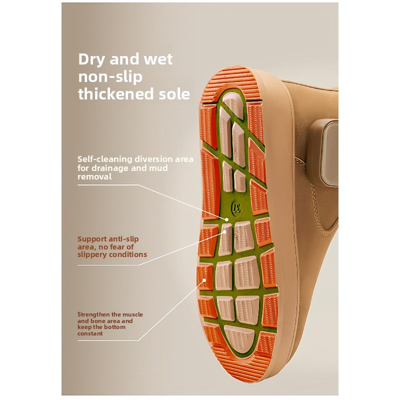 WarmCore Winter Heated Boots – Thick-Sole Non-Slip Insulated Snow Boots for Women & Men