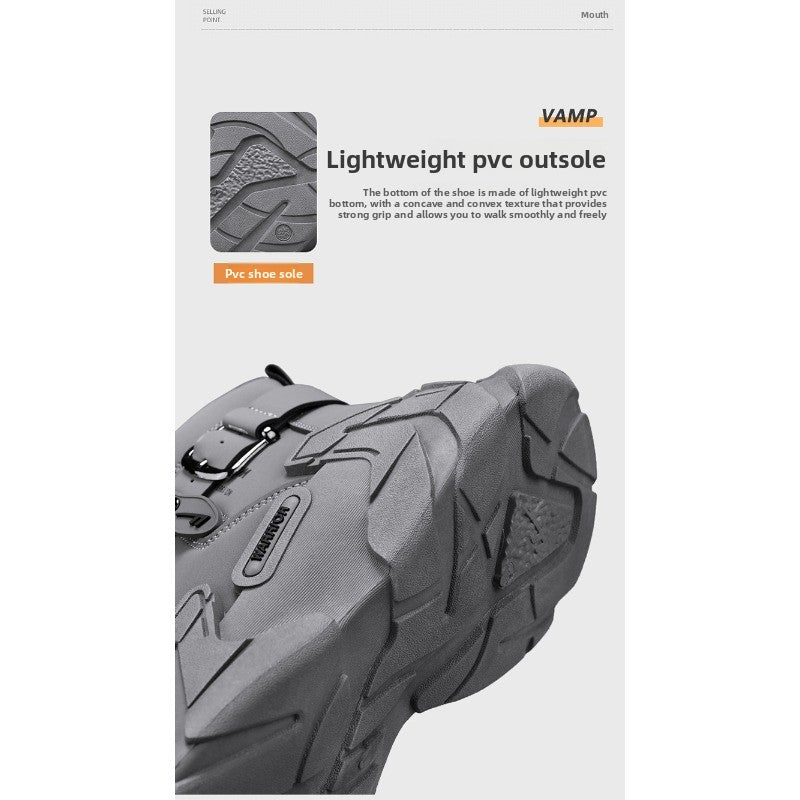 UrbanStep Zipper Ankle Boots – Men’s Thick-Lined Casual Winter Shoes